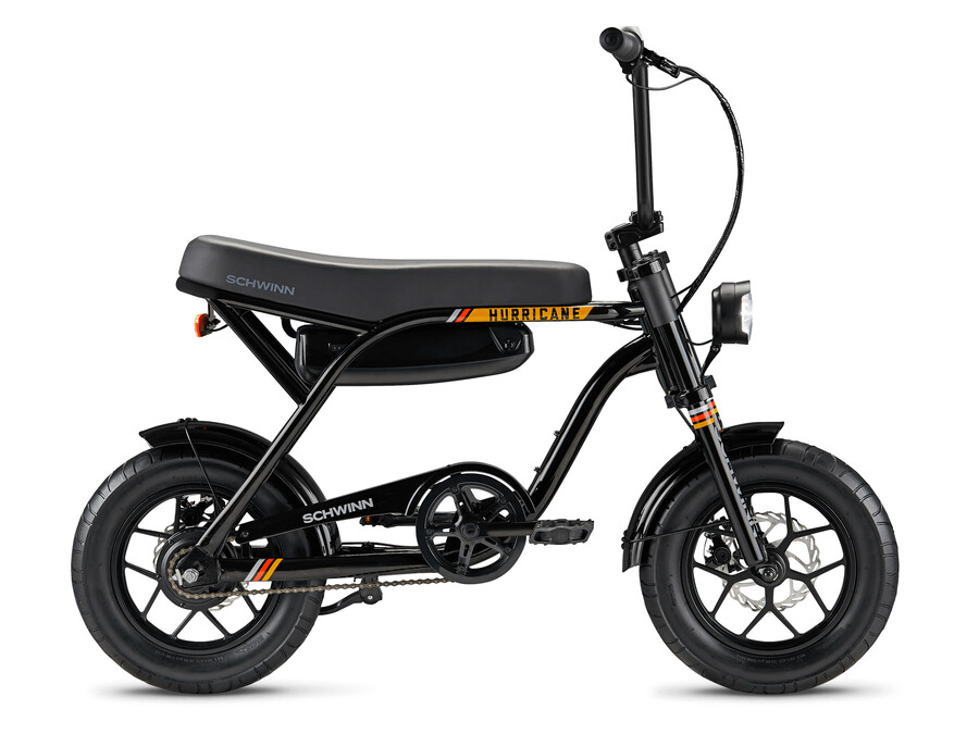 bicicleta eléctrica compacta hurricane