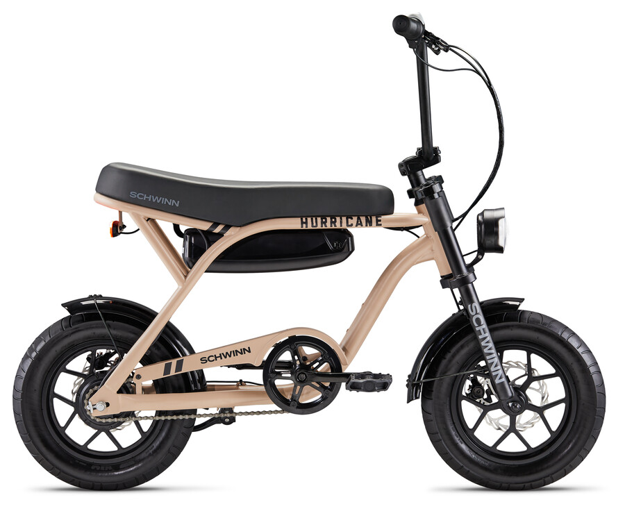 bicicleta eléctrica compacta hurricane