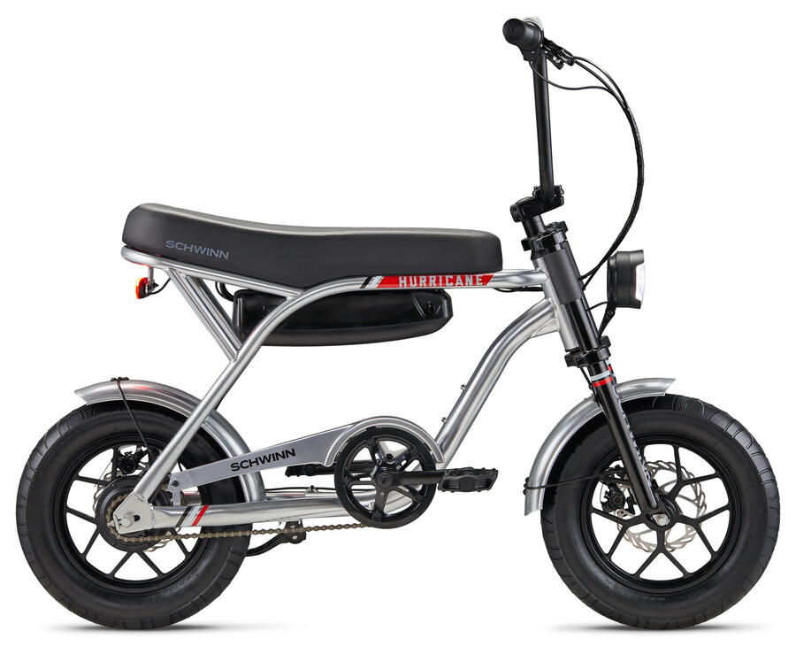 bicicleta eléctrica compacta hurricane